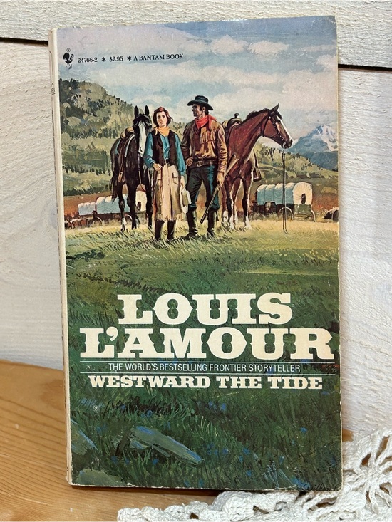 Louis Lamour Other - L'Amour Westward the Tide Paperback - Green Cover